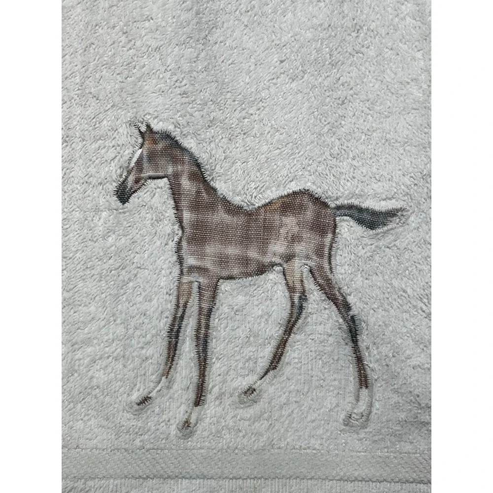VTG Cannon Royal Classic Family Hand Towels‎ 100% Cotton USA/Western/horse